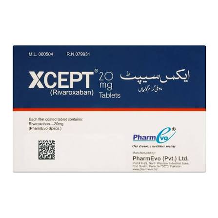XCEPT 20MG TAB