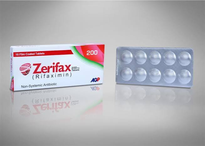 ZERIFAX 550MG TAB