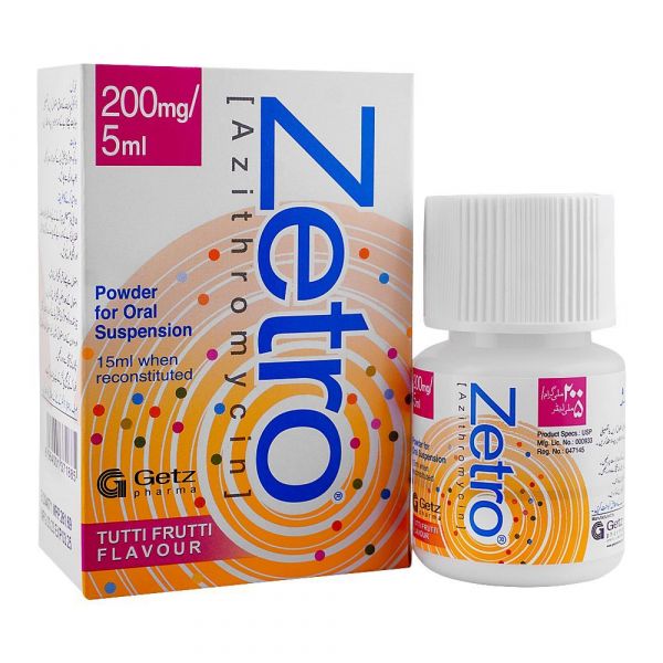 ZETRO 200MG SYP 25ML